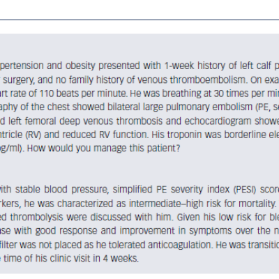 Box 1 Example Clinical Case