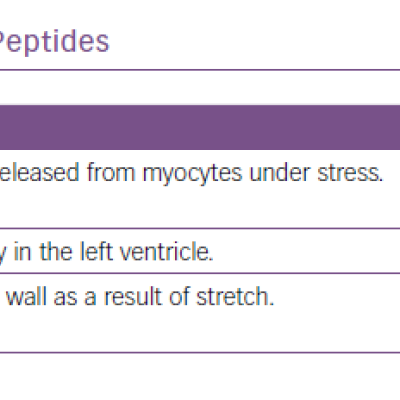 Pharmacokinetics of the Natriuretic Peptides