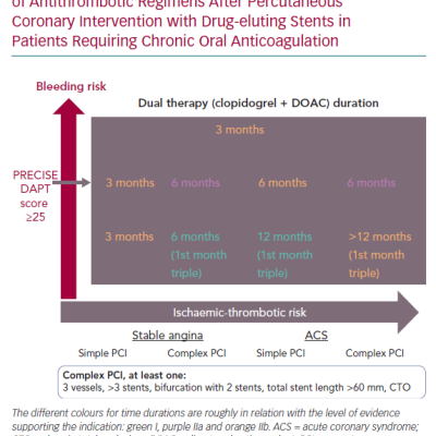 A Proposed Algorithm to Guide Duration of Antithrombotic Regimens After Percutaneous Coronary Intervention with Drug-eluting Stents