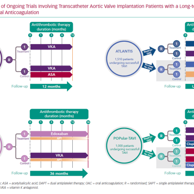 Design of Ongoing Trials Involving Transcatheter