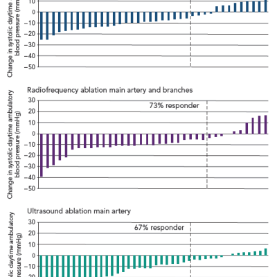 Changes to Daytime Systolic Blood Pressure Following Different Types of Ablation