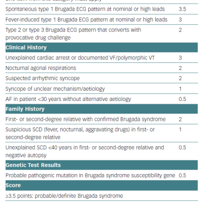 The Proposed Shanghai Score System for Diagnosis of Brugada Syndrome