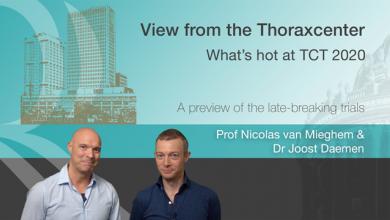 View From The Thoraxcenter: What's Hot at TCT 2020 