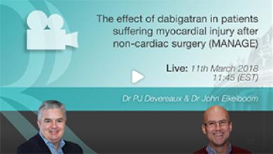 Expert Discussion: The Effect of Dabigatran in Patients Suffering Myocardial Injury After Non-Cardiac Surgery (MANAGE)